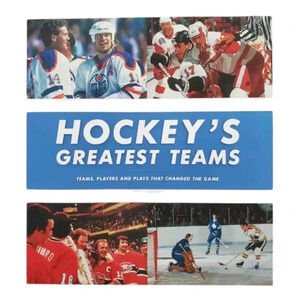 Hockey’s Greatest Teams Hardcover 2000 Podnieks NHL Gift Book